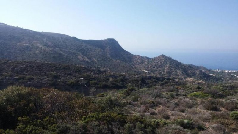 Agia Galini Kreta, Agia Galini: Großes Grundstück an der Südküste zu verkaufen Grundstück kaufen